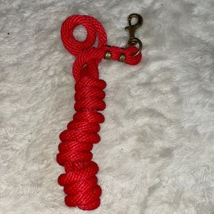 Red Weaver Lead Rope